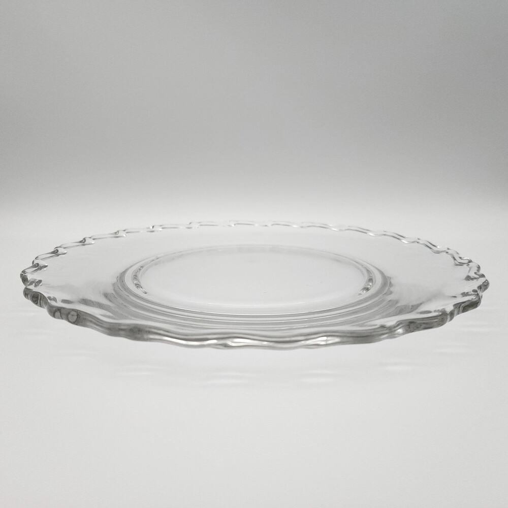 Fostoria Sandwich Tray Plate Century Pattern Glass 10.25” 1960s Vintage